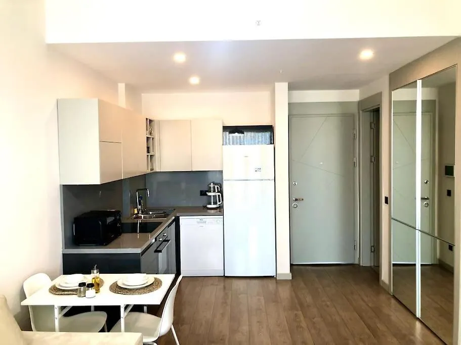 Secured Lux 1 + 1 Apartment - Gym, Sauna & Parking Istanbul
